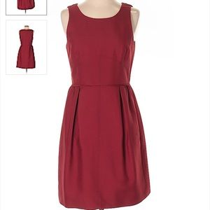 J Crew Red Sheath Dress 4